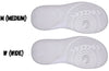 White/Navy BILLY Sport Court Athletic Sneakers -Shoekid.ca