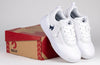 White/Navy BILLY Sport Court Athletic Sneakers -Shoekid.ca