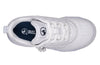 White/Navy BILLY Sport Court Athletic Sneakers -Shoekid.ca