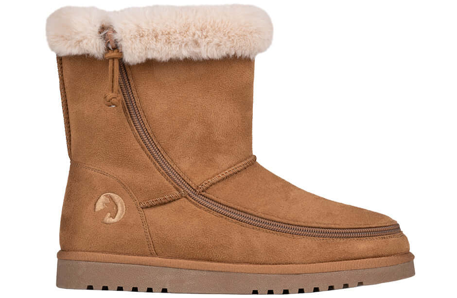 Women's Chestnut BILLY Cozy Boots -Shoekid.ca
