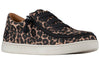 Women&#39;s Leopard BILLY Gore Lows with elastic straps, ideal for diabetes, plantar fasciitis, bunions, wide feet, and orthotics.