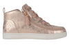 Women&#39;s Rose Gold BILLY Sneaker Lace Mid Tops - Shoes for Diabetes, Plantar Fasciitis, bunions, wide feet, and Orthotics.