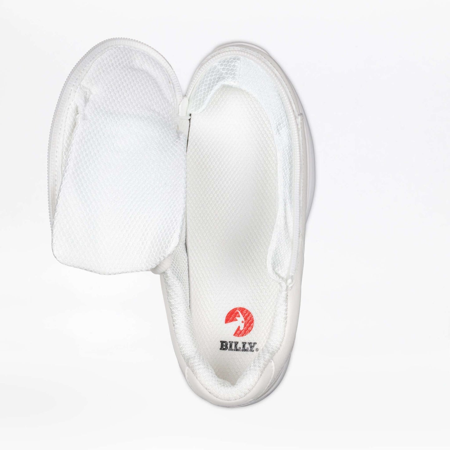 Women's White Leather BILLY Comfort Plush -Shoekid.ca