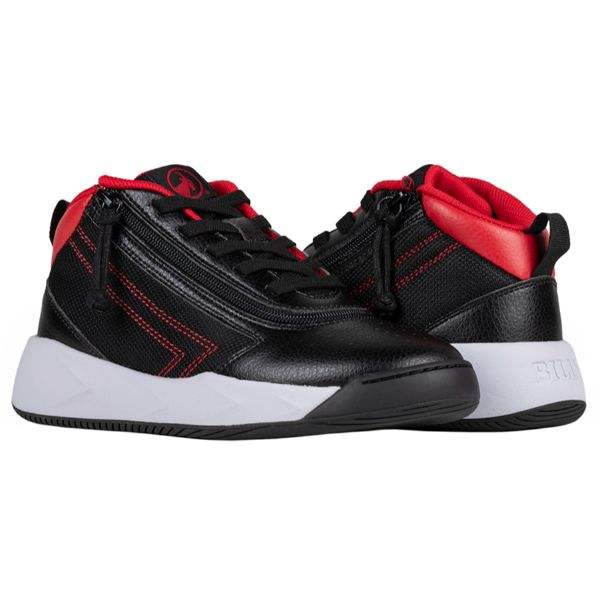 Billy Kid's Sport Hoop High Top Adaptable Sneakers (Easy On) - ShoeKid.ca