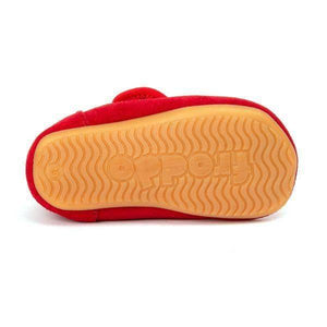 Froddo Girls Red Polka Baby Toddler First Walking Shoes (Made in Europe) - ShoeKid.ca