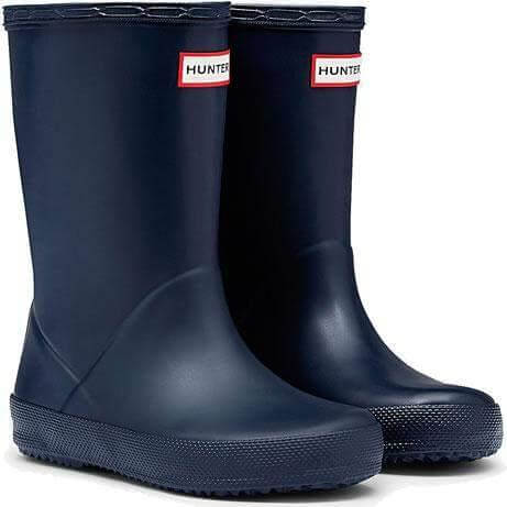 Blue Hunter Boys Infant Hunter Wellies Hunter Kids First Classic