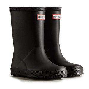 Hunter Kids Original First Classic Black Rain Boots - ShoeKid.ca