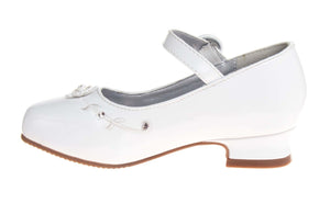 Josmo Girls White Dress Shoes (Little Kid/Youth) - ShoeKid.ca