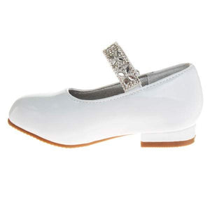 Josmo Girls White Dress Shoes (Toddler) - ShoeKid.ca