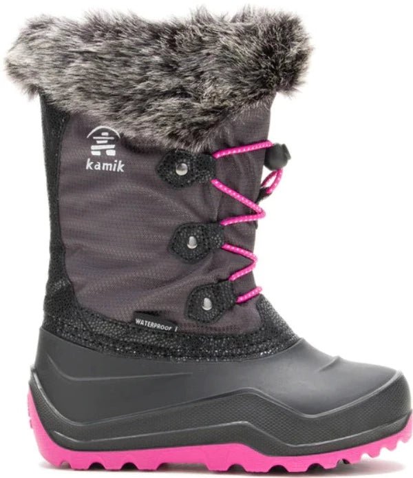 Kamik Girls Powdery3 Waterproof Winter Boots Made in Canada -40C - ShoeKid.ca