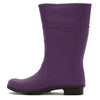 Kamik Kids Raindrops Eggplant Girls Rain Boot (Made in Canada) - ShoeKid.ca