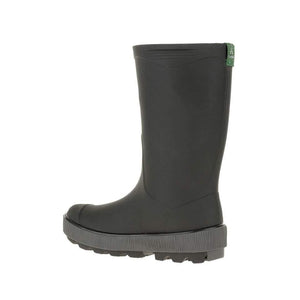 Kamik Riptide Black Charcoal Boys Rain Boots - ShoeKid.ca