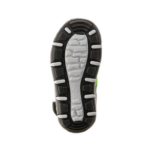 Kamik Seaturtle2 Boys Charcoal Water Friendly Sandals - ShoeKid.ca