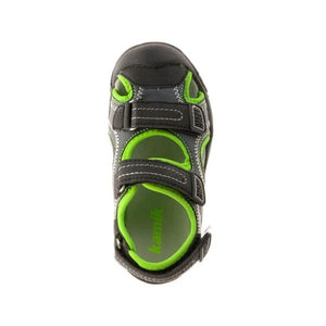 Kamik Seaturtle2 Boys Charcoal Water Friendly Sandals - ShoeKid.ca