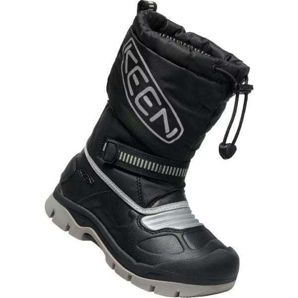 Keen Snow Troll Black Waterproof Boys Winter Boots -40C