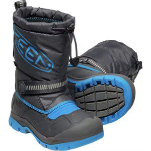 Keen Snow Troll Blue Waterproof Boys Winter Boots -40C - ShoeKid.ca