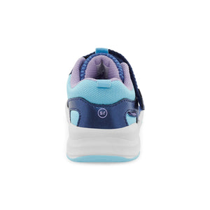 Stride Rite M2P PLAYER - NAVY METALLIC Boys Casual Shoes - shoekid.ca