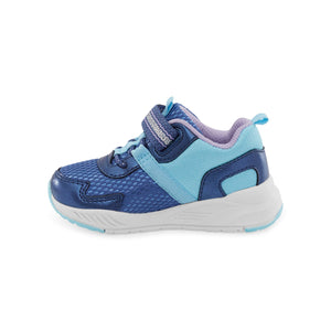 Stride Rite M2P PLAYER - NAVY METALLIC Boys Casual Shoes - shoekid.ca