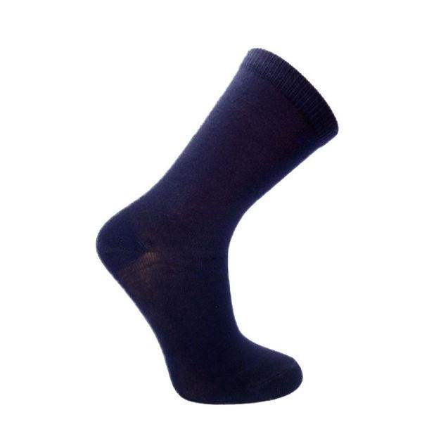 Point Zero Kids Bamboo Socks Comfort Seam Navy - ShoeKid.ca