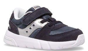 Saucony Jazz Lite 2.0 Navy Boys Running Shoes - ShoeKid.ca