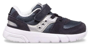 Saucony Jazz Lite 2.0 Navy Boys Running Shoes - ShoeKid.ca