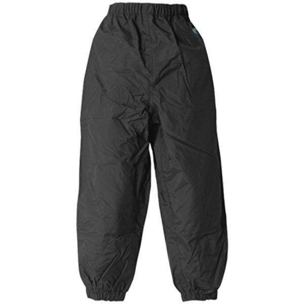 Splashy Kids Rain Pants Black (100% Waterproof)