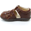 Stride Rite Boys Harper Brown Toddler Leather Sandals - ShoeKid.ca