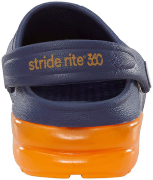 Stride Rite Bray Boys Navy Light-up Water Friendly Clog Sandals (Machine Washable) - ShoeKid.ca