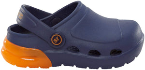 Stride Rite Bray Boys Navy Light-up Water Friendly Clog Sandals (Machine Washable) - ShoeKid.ca