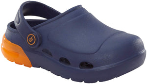 Stride Rite Bray Boys Navy Light-up Water Friendly Clog Sandals (Machine Washable) - ShoeKid.ca
