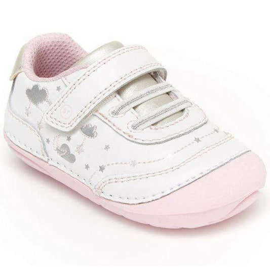 Stride Rite Adalyn girls' baby and toddler first-walker shoe in leather