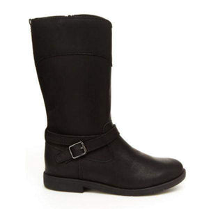 Stride Rite Juliette Girls Black Leather Boots - ShoeKid.ca