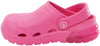 Stride Rite Kids Bray Girls Pink Light-up Water Friendly Clog Sandals (Machine Washable) - ShoeKid.ca