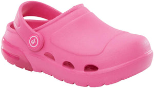 Stride Rite Kids Bray Girls Pink Light-up Water Friendly Clog Sandals (Machine Washable) - ShoeKid.ca