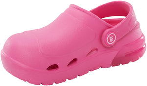 Stride Rite Kids Bray Girls Pink Light-up Water Friendly Clog Sandals (Machine Washable) - ShoeKid.ca