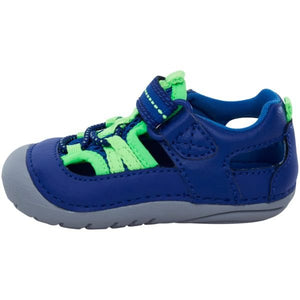 Stride Rite Tobias Blue Infant/Toddler Sneaker Sandals - ShoeKid.ca