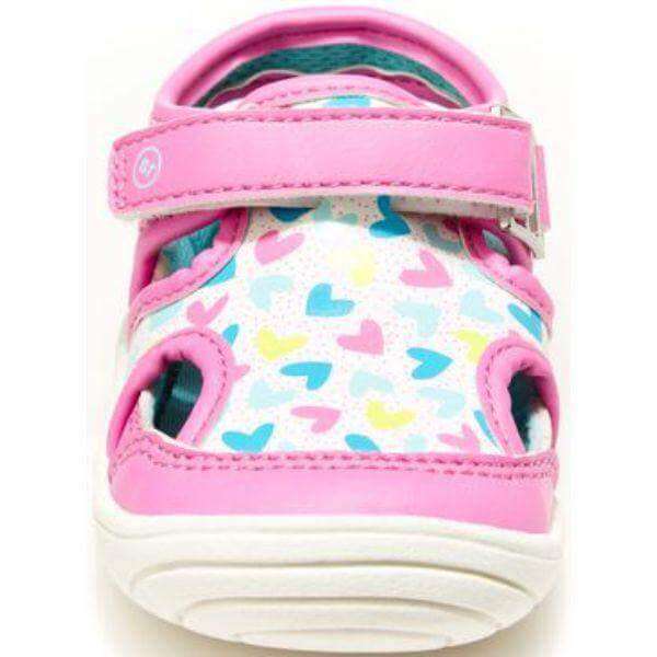 Stride Rite Wave Pink Infant/Toddler Sandals (Water Friendly/Machine Washable) - ShoeKid.ca