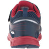 Tsukihoshi Velocity Navy Red Boys Running Shoes (Machine Washable) - ShoeKid.ca